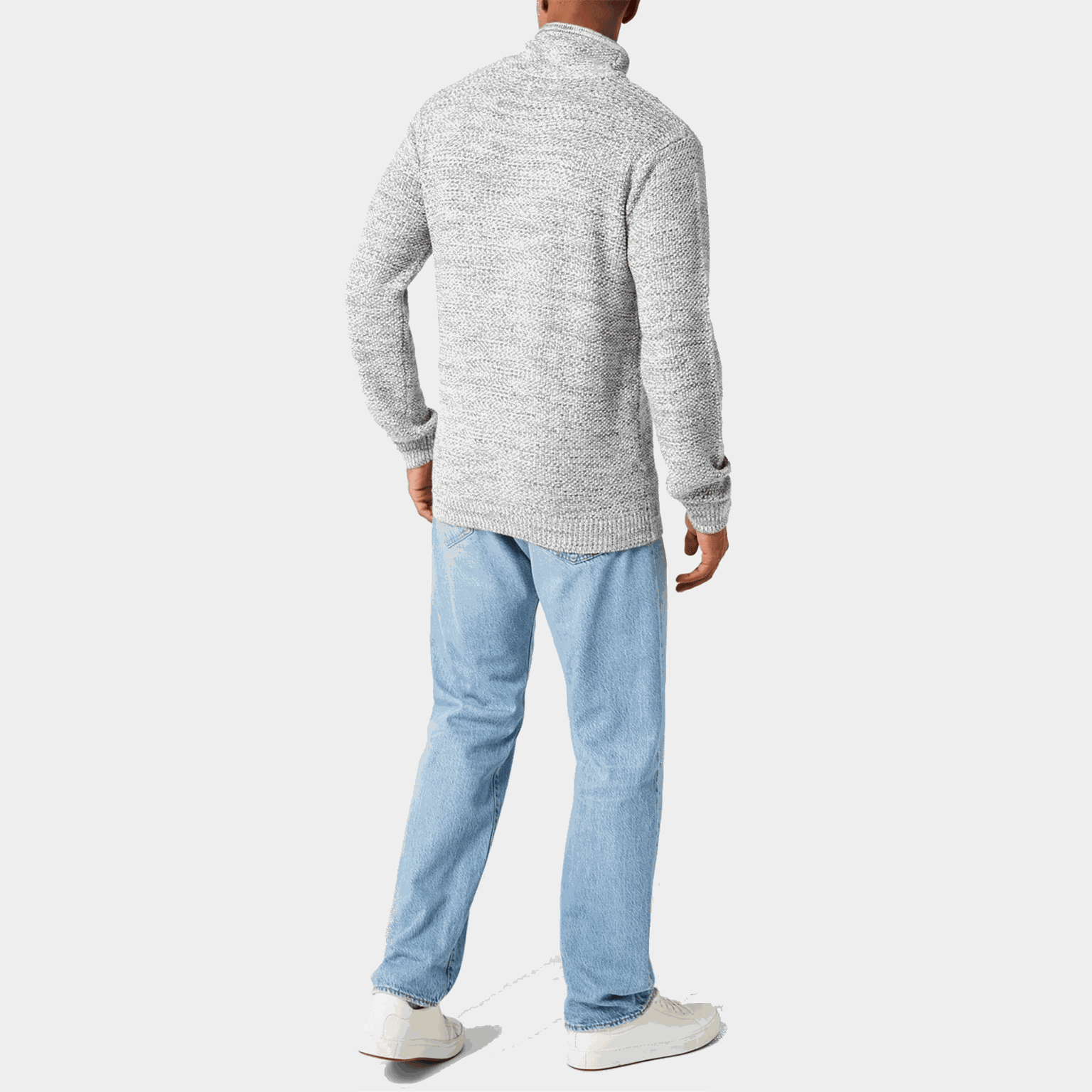 Cowl Neck Jumper, tröja, herr - full image 3
