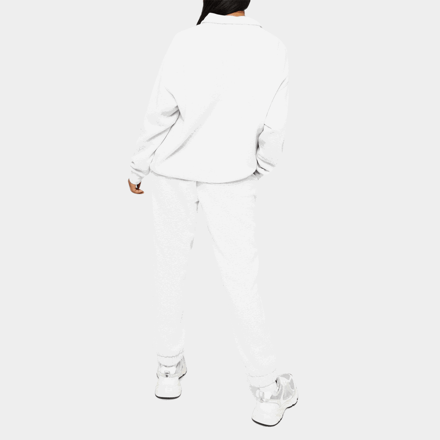 Quarter Zip Sweatshirt, tröja, dam - full image 4