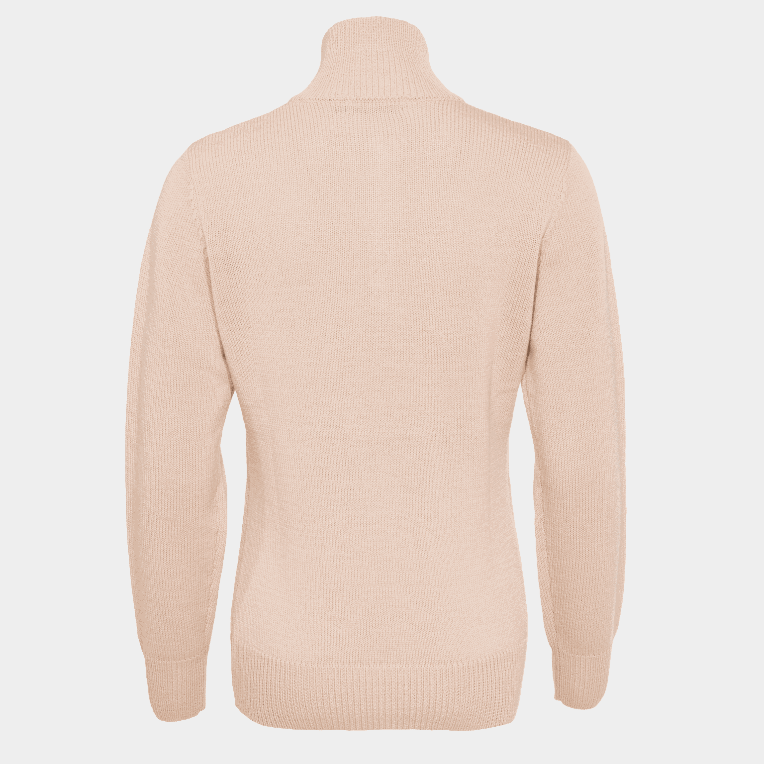 Nordfjord Half Zip Knitted Sweater ulltröja, dam - full image 3