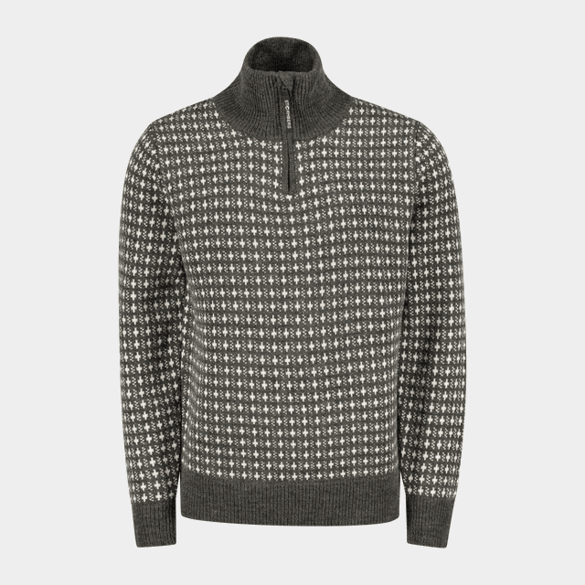 Nordishavet Wool Zip Sweater, ulltröja - Ulltröjor