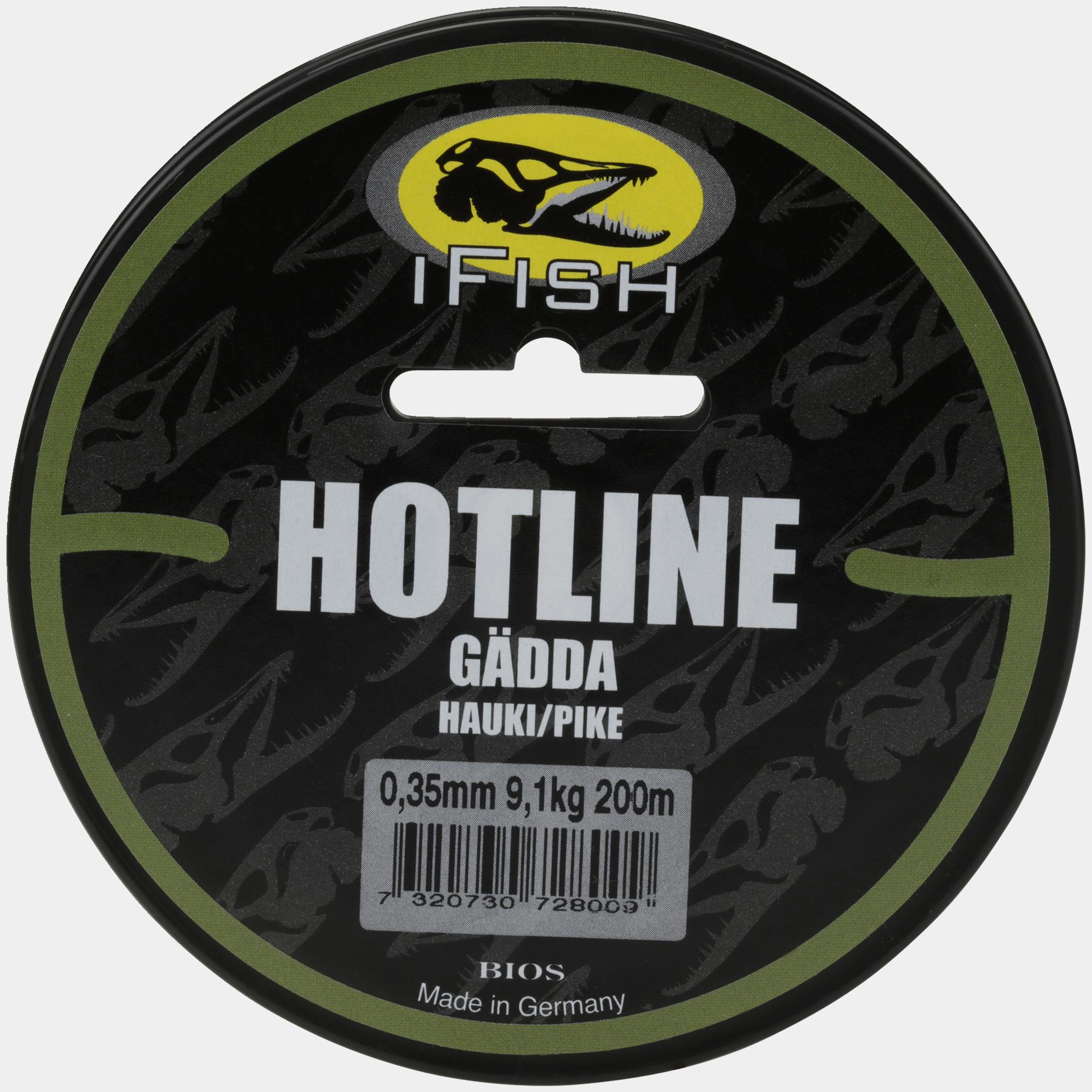 Hot Line, Gädda 200m 0,35mm, nylonlina - Fiskelina- & Tafs