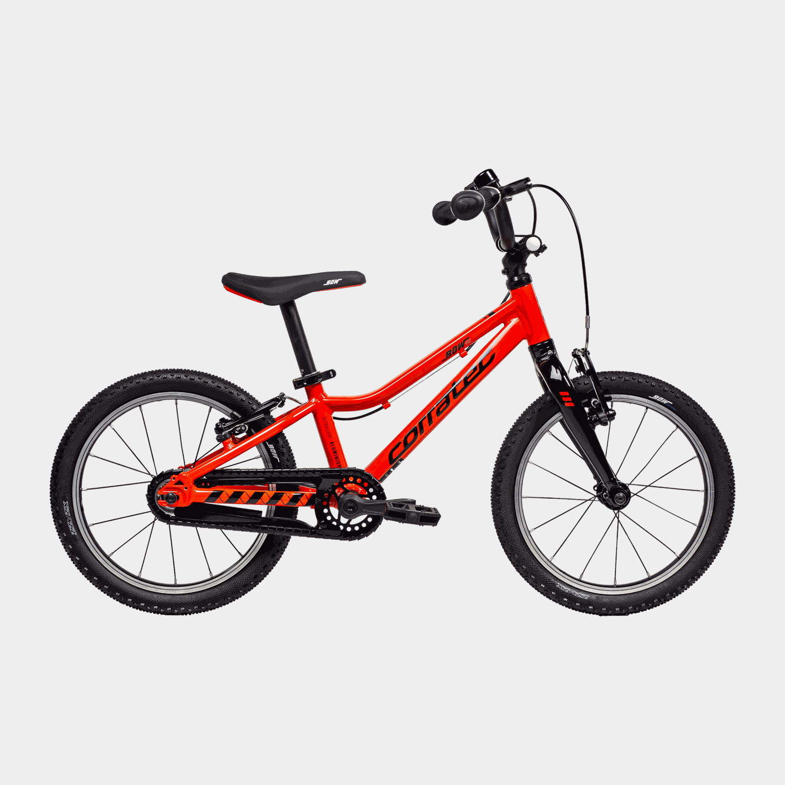 Bow SL 16" Glossy Orange 25, barncykel, 4–6 år - full image 1
