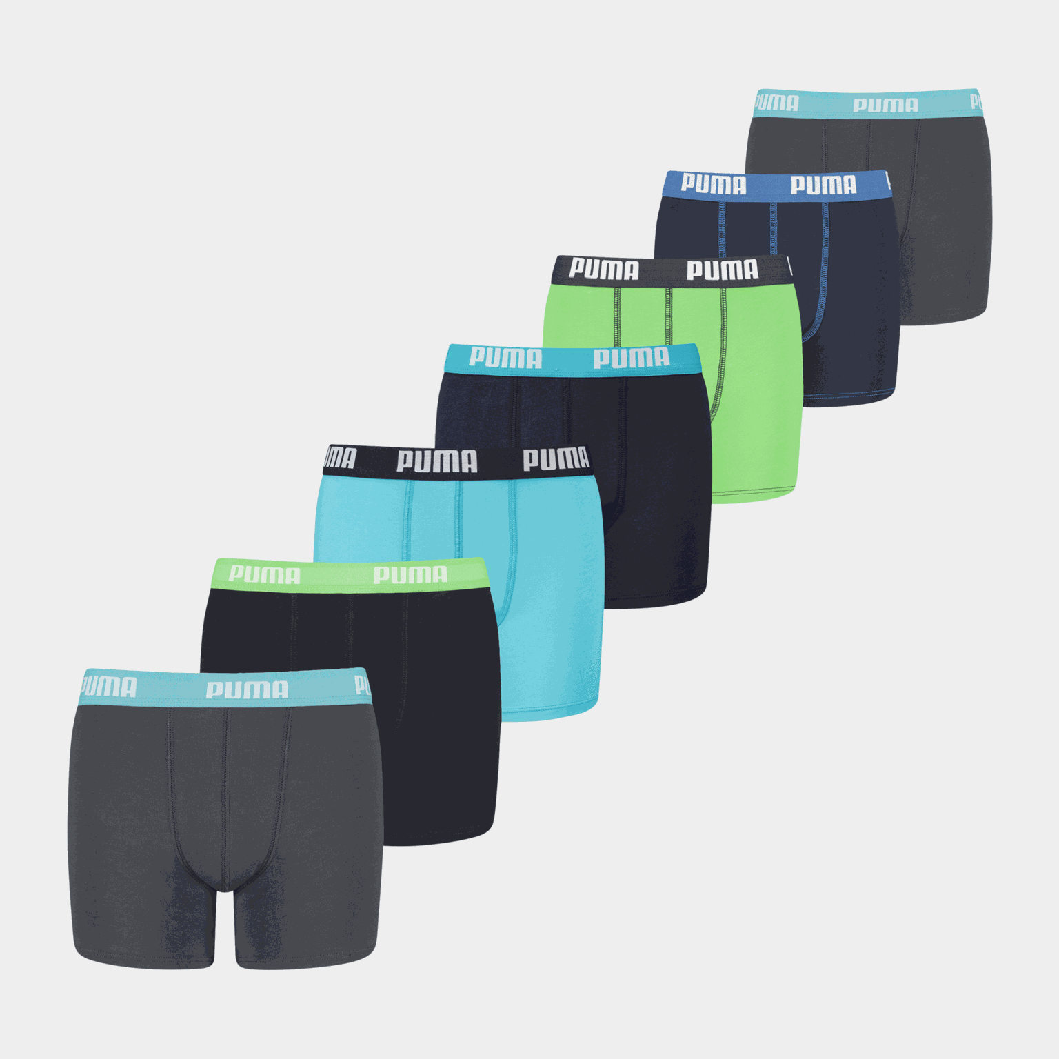 7PK Boys Basic Boxer, boxershorts , junior - Kalsonger