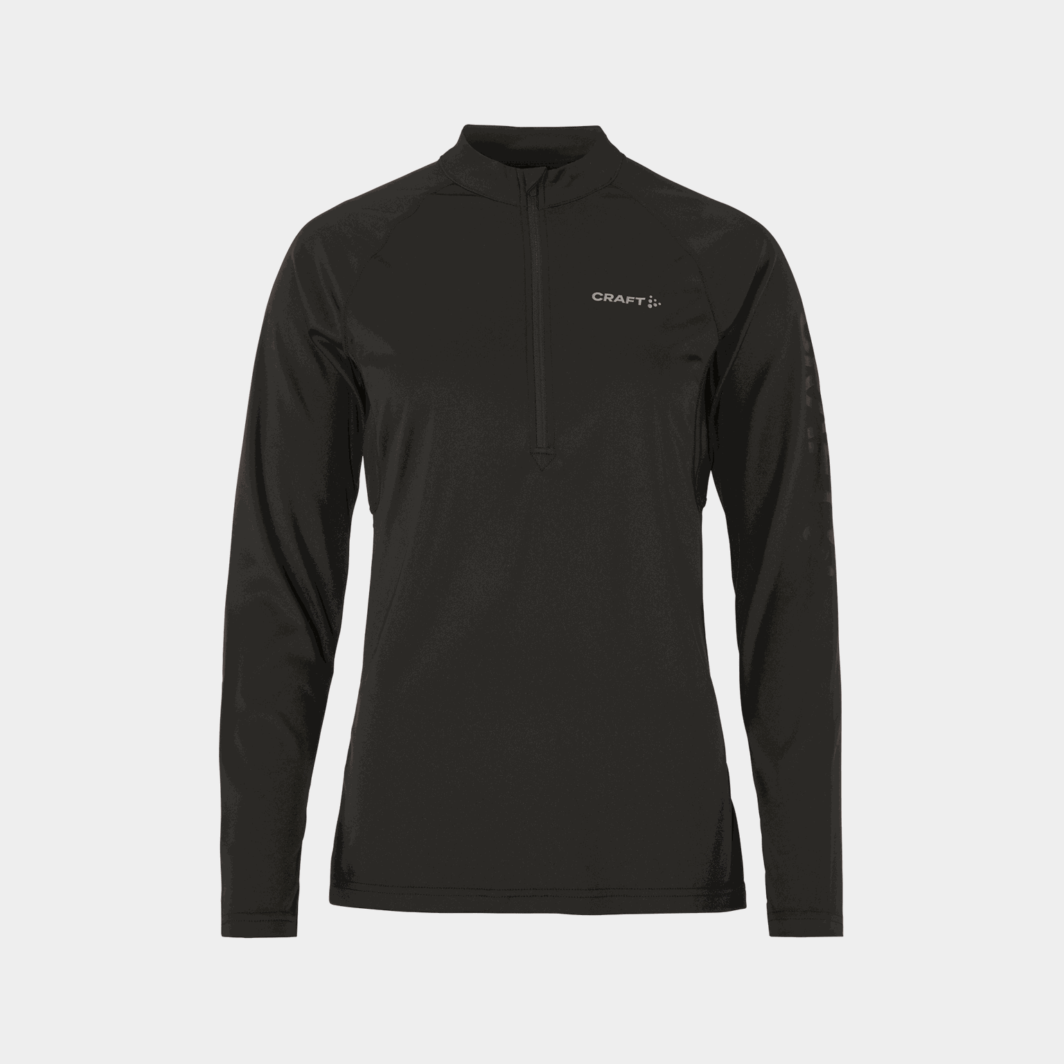 Core Charge Long Sleeve Zip Tee 2, träningströja, dam - Träningströjor