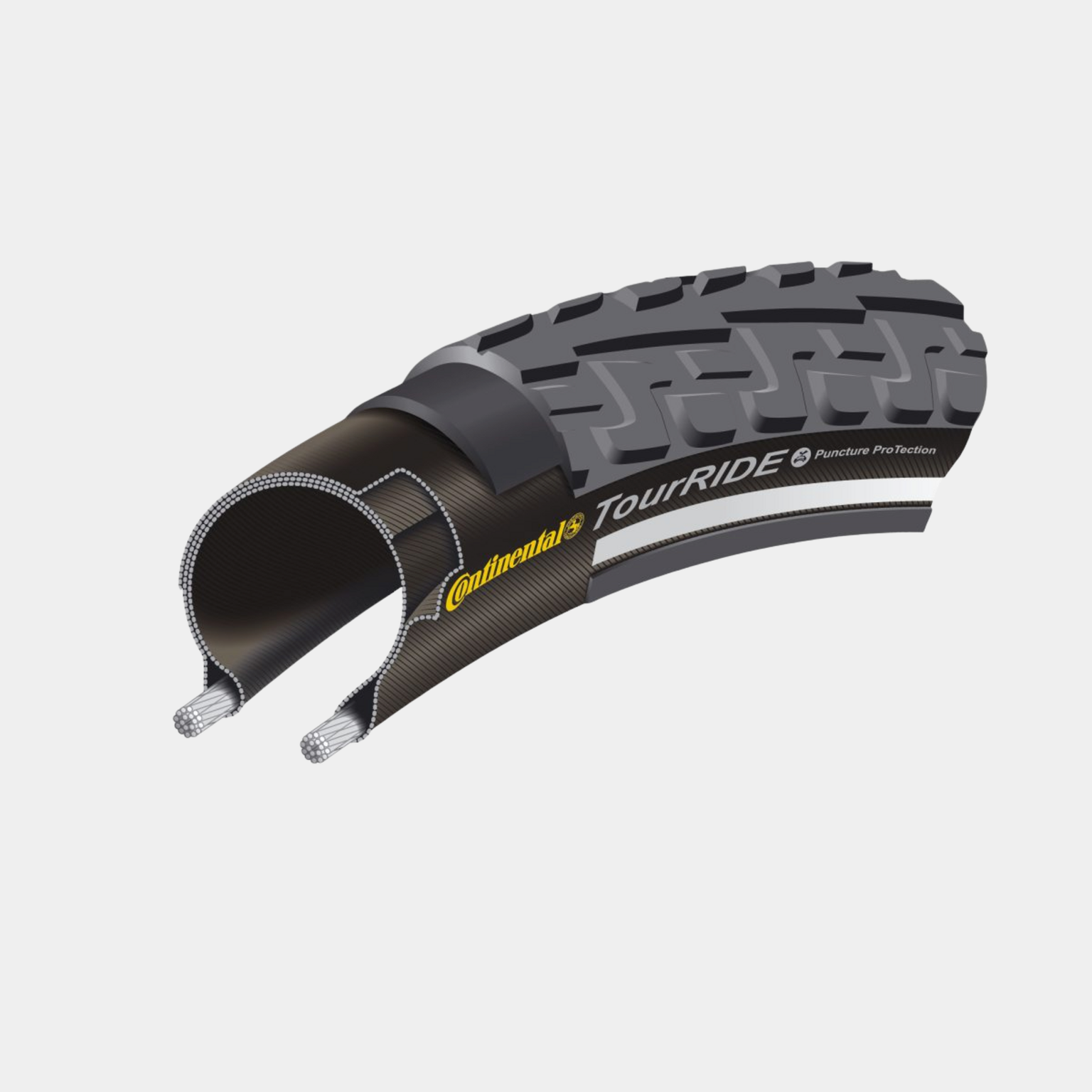 Tire Ride Tour 26'' x 1, 75, cykeldäck - full image 2