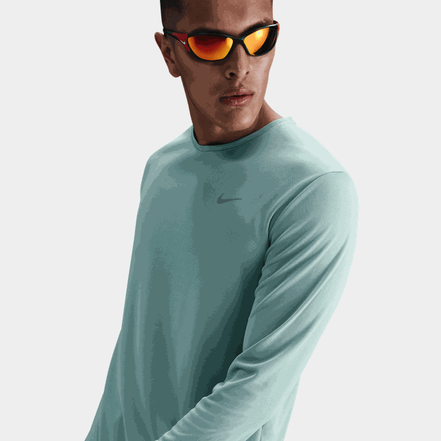 Dri-FIT UV Miler Top Long Sleeve, träningströja, herr - Träningströjor