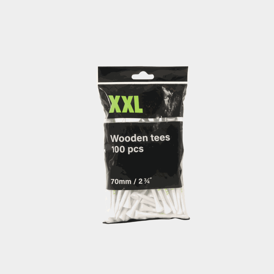 Tees 70Mm 100 Pack, golfpeggar - full image 1
