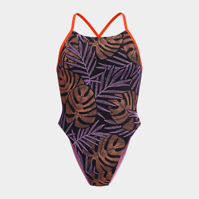 Womens Allover Digital Tie Back, baddräkt, dam - Bikinis