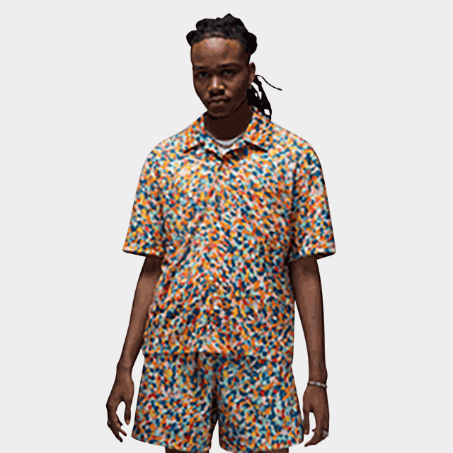 J Ess Poolside Aop Top - Pikeér