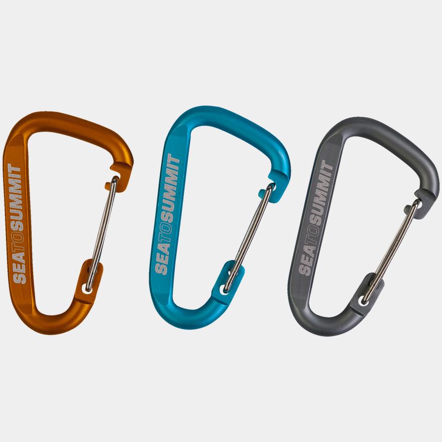 Sea To Summit Small Carabiner 3Pk - full image 2