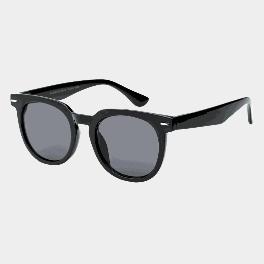008 Black Frame With Smoke Lens, solglasögon - full image 1