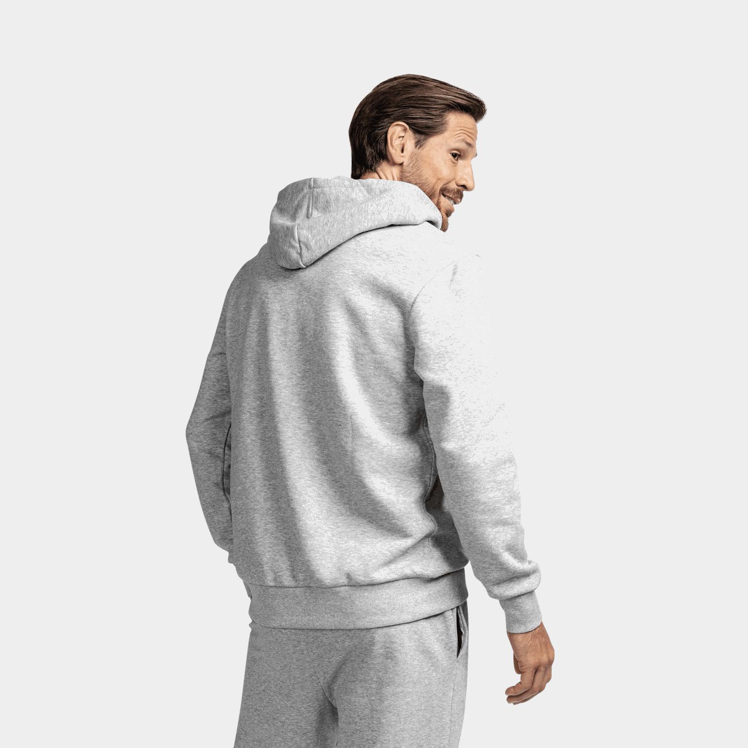 Essentiell hoodie, huvtröja herr - full image 2