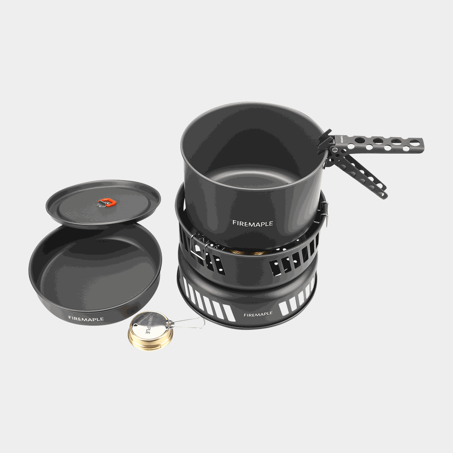 Cooking Kit Alchol Burner, stormkök med spritbrännare - full image 1