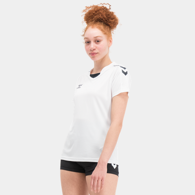 hmlCORE XK Poly Jersey Short Sleeve, träningströja dam - Handbollskläder