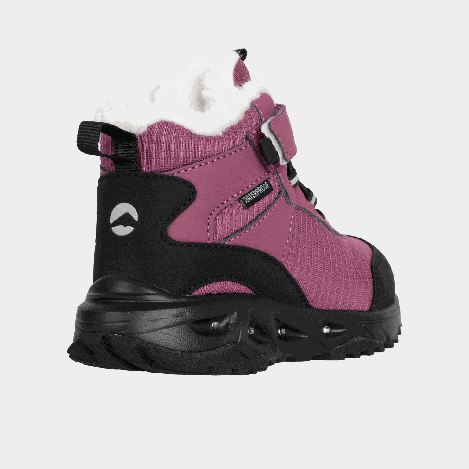 Jet Winterflash Wool Light-Up WP Mid Shoe, vinterskor, barn - full image 3