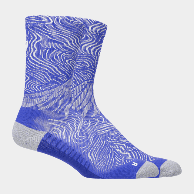 Fujitrail Graphic Crew Sock, löparstrumpor, unisex - Funktionsstrumpor