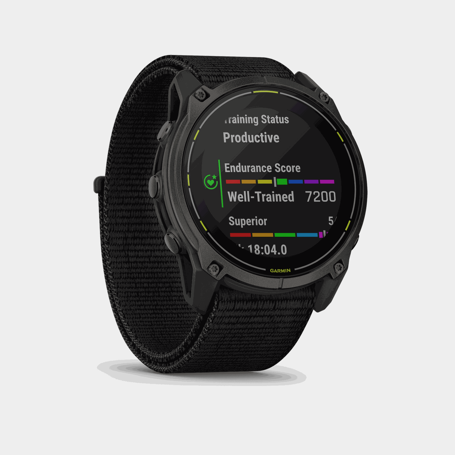 Enduro 3 – mm, Solar, Sapphire, Carbon Gray DLC Ti, ultrafit Nylon Strap, smartklocka - full image 3