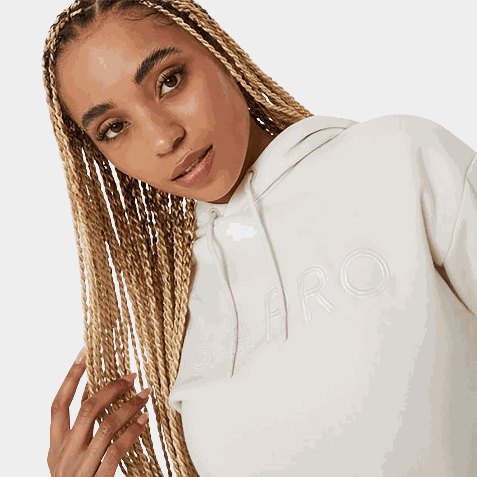 Classic Logo Hoodie, huvtröja, dam - full image 3