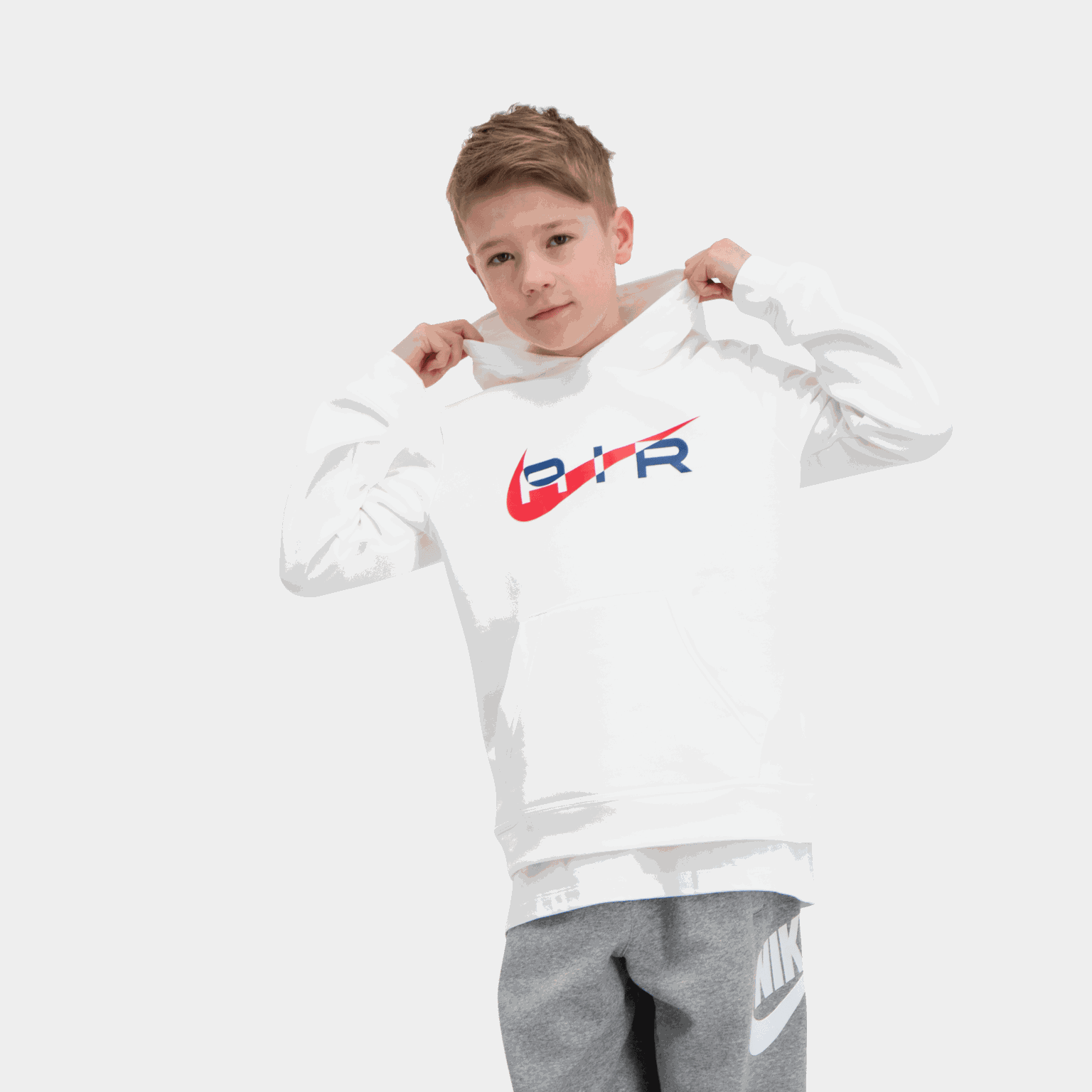 Air Pullover Fleece Hoodie, huvtröja - full image 1
