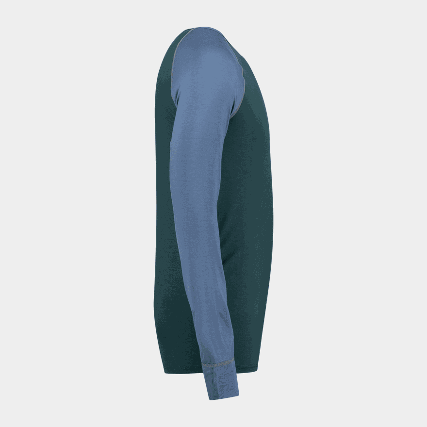 Falkenberg Bamboo Roundneck, superunderplagg, herr - full image 2
