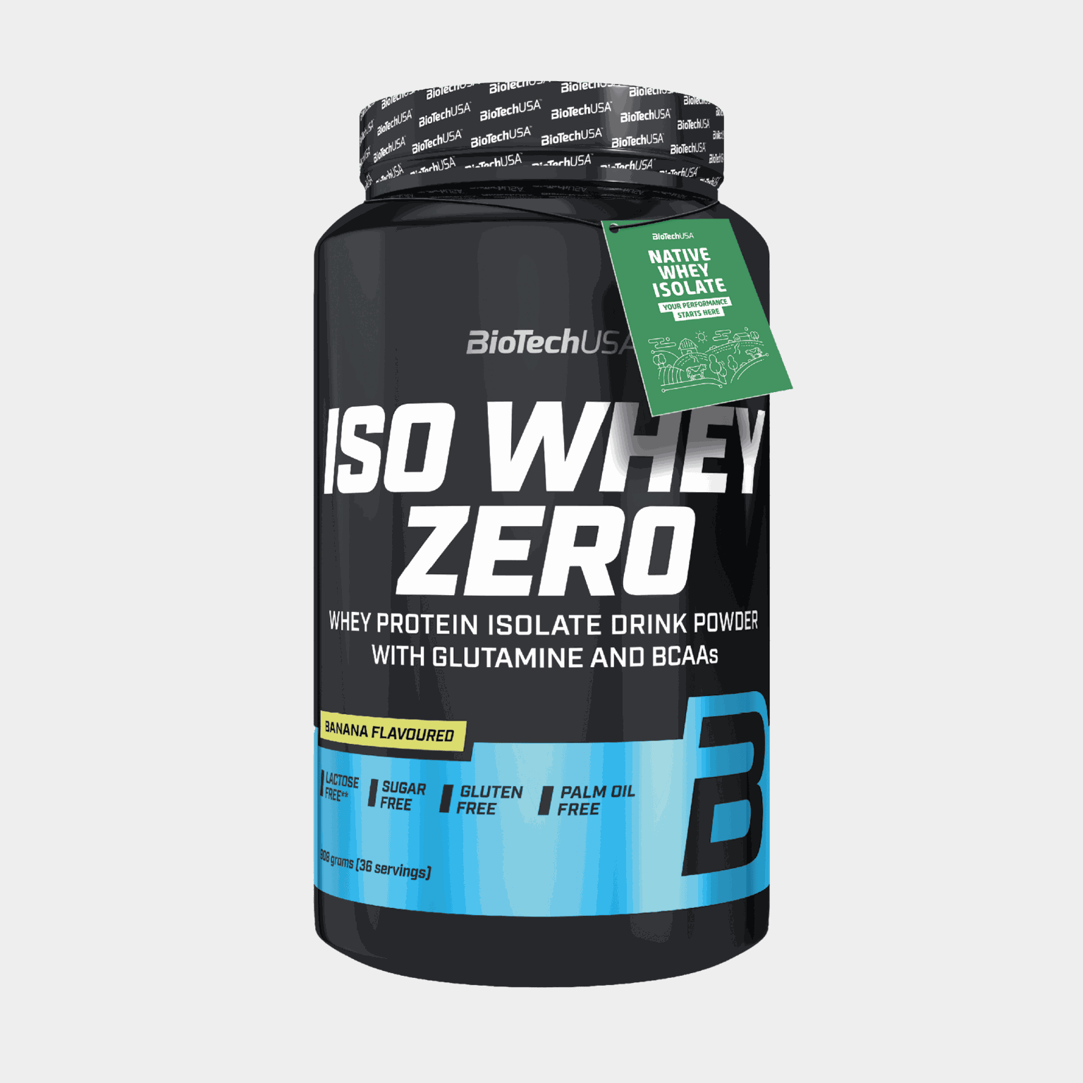 Iso Whey Zero 908g Banana, proteinpulver - full image 1