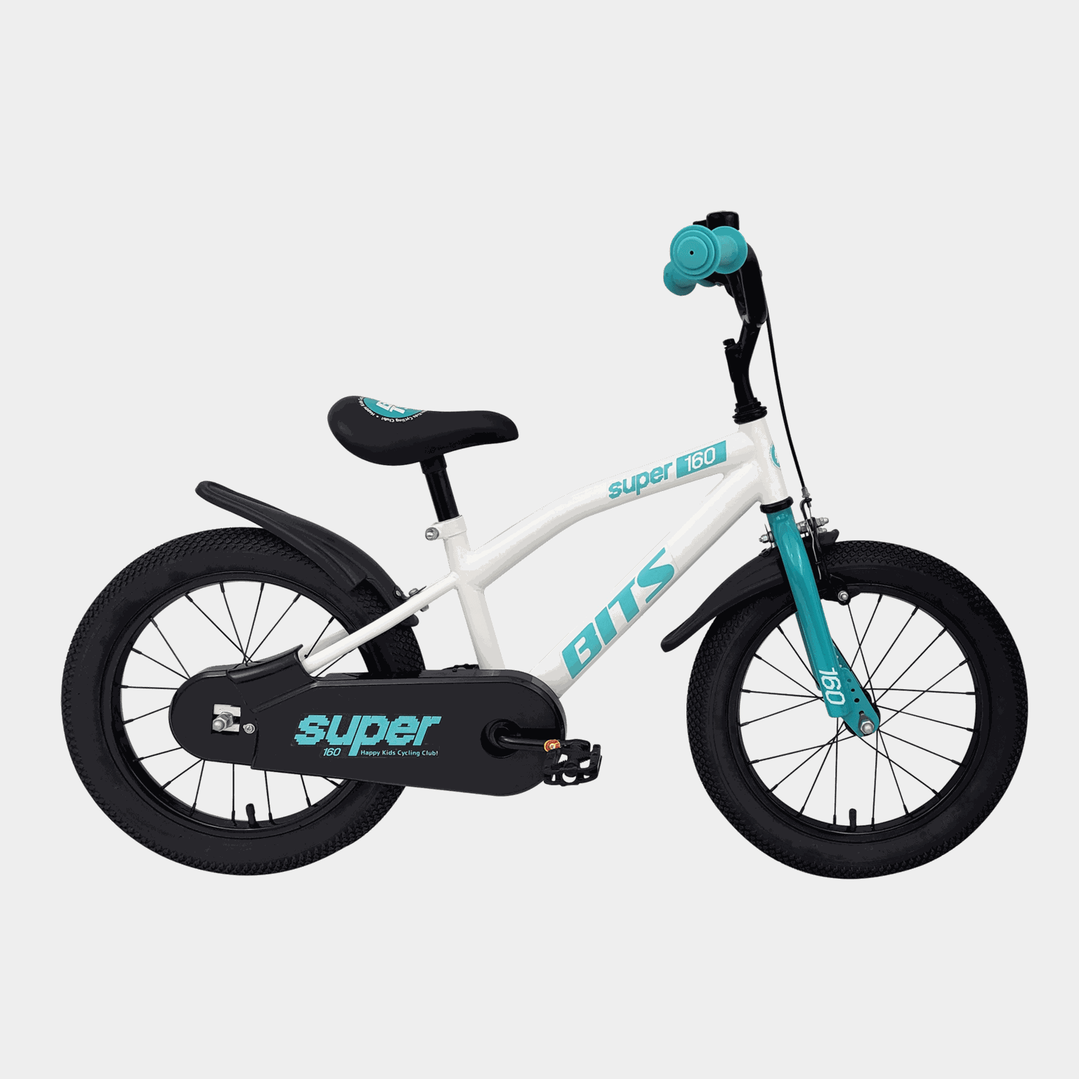 Super 160 WHITE/GREEN 25 26/27, barncykel - full image 1