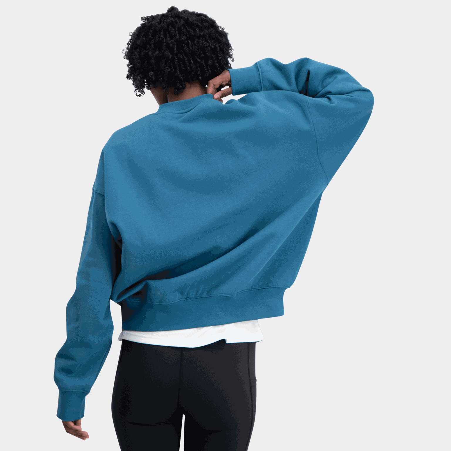 Studio Oversized Crew, collegetröja, dam - full image 2