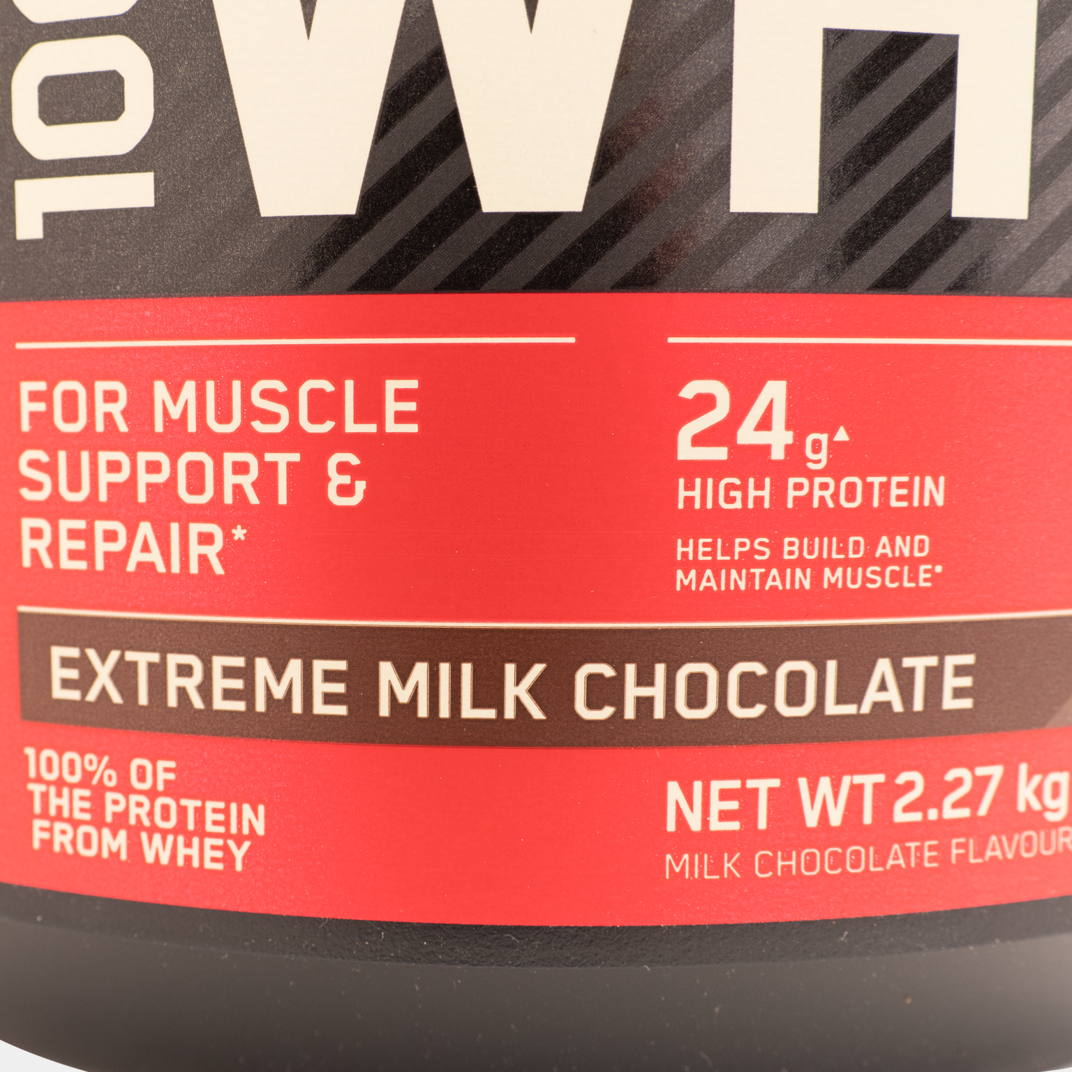 100 % Vassle Gold Standard 2270 g, proteinpulver - full image 2