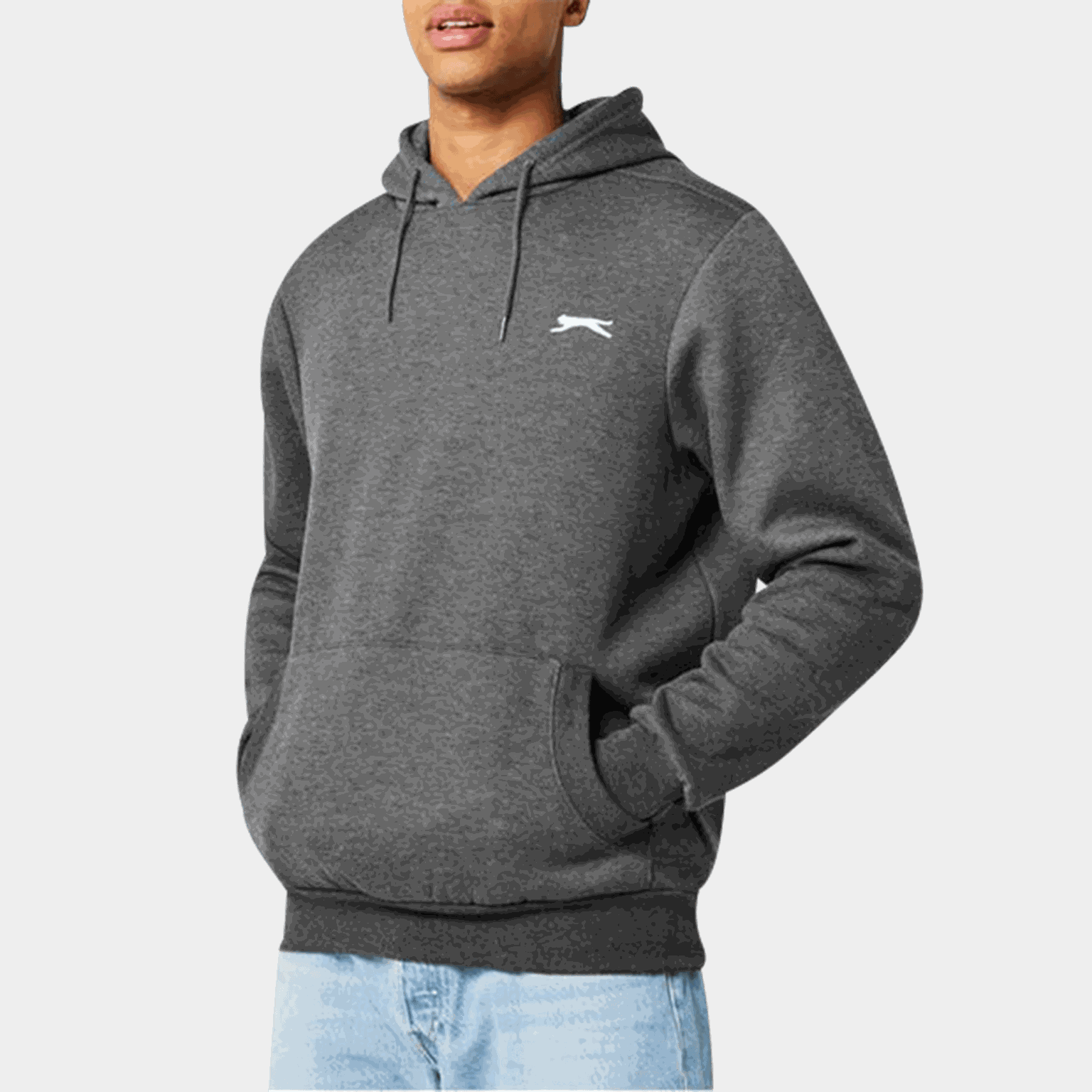 Fleece Hoodie, huvtröja, herr - full image 1