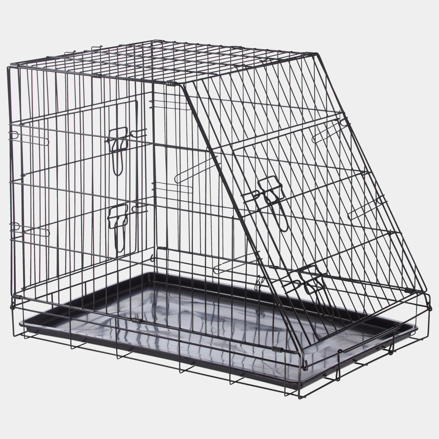Skråvegg hundbur - full image 1