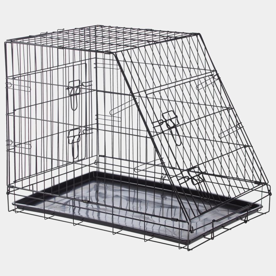 Skråvegg hundbur - full image 1