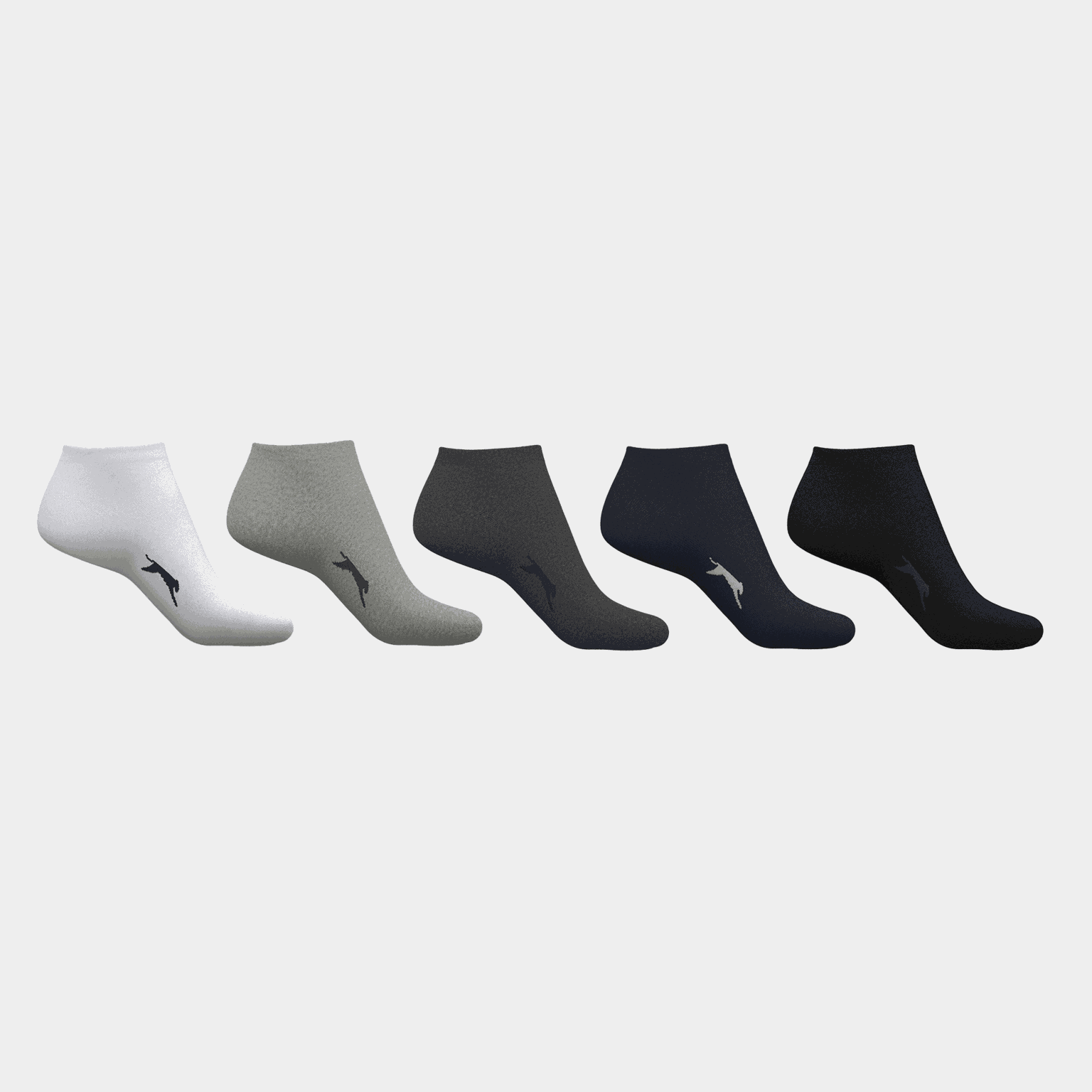 Slaz 5Pk TrainerSock, , strumpor, dam - full image 1