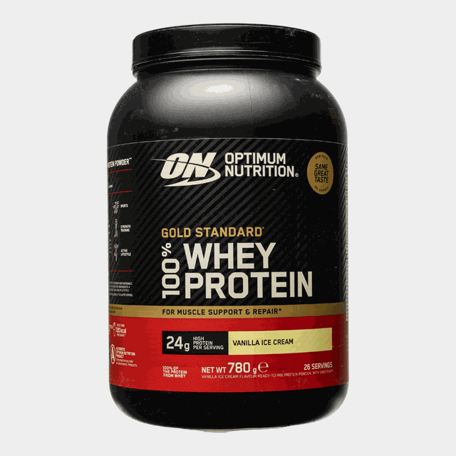 Gold Standard 100% Vanilla Ice Cream 780g, proteinpulver - Vassle