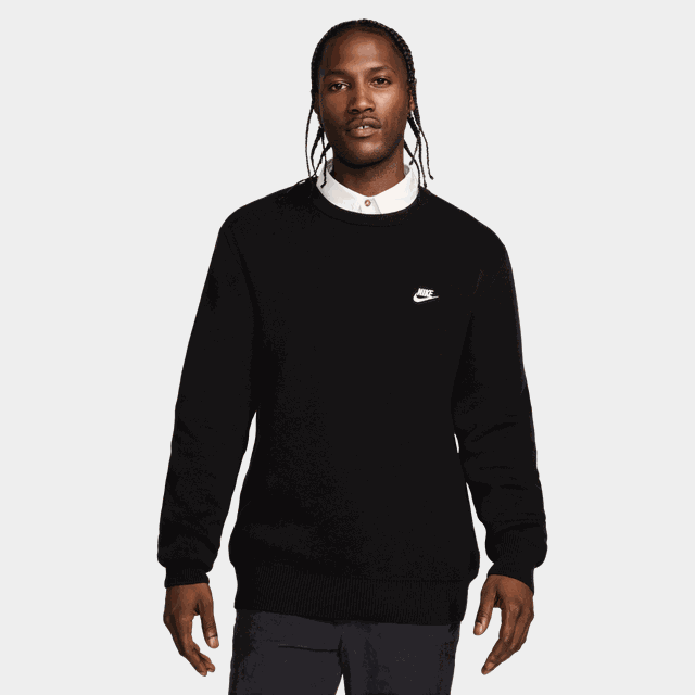 Nk Club Crew Sweater, tröja, herr - Hoodtröjor