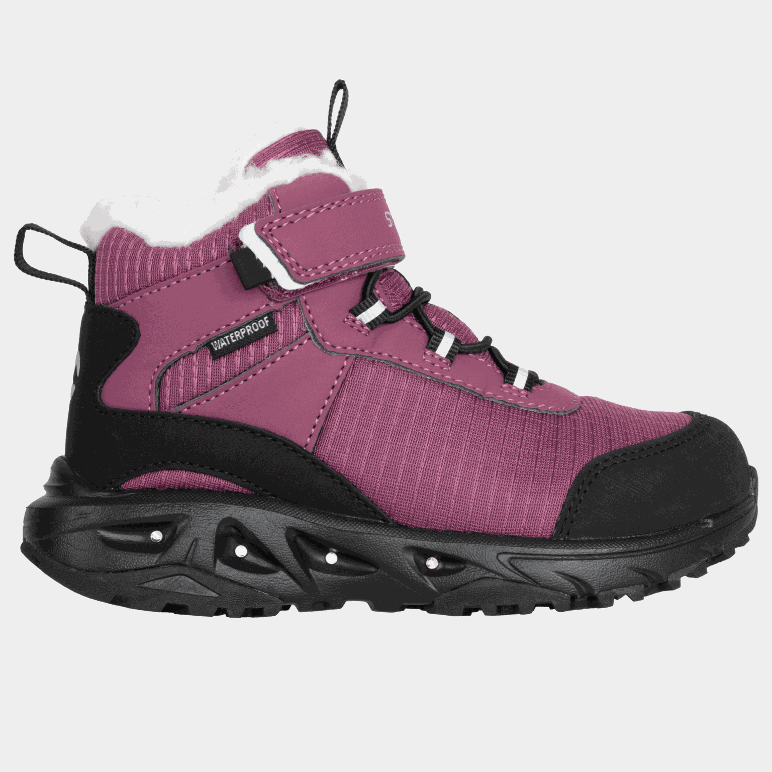 Jet Winterflash Wool Light-Up WP Mid Shoe, vinterskor, barn - Vinterskor