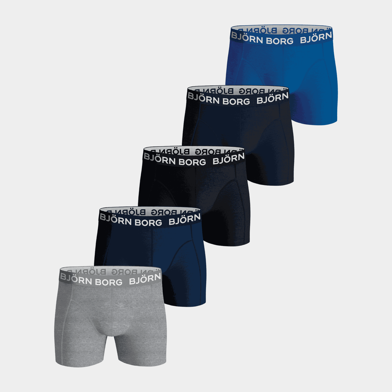 Cotton Stretch Boxer 5-pack, boxershorts, pojke - full image 1