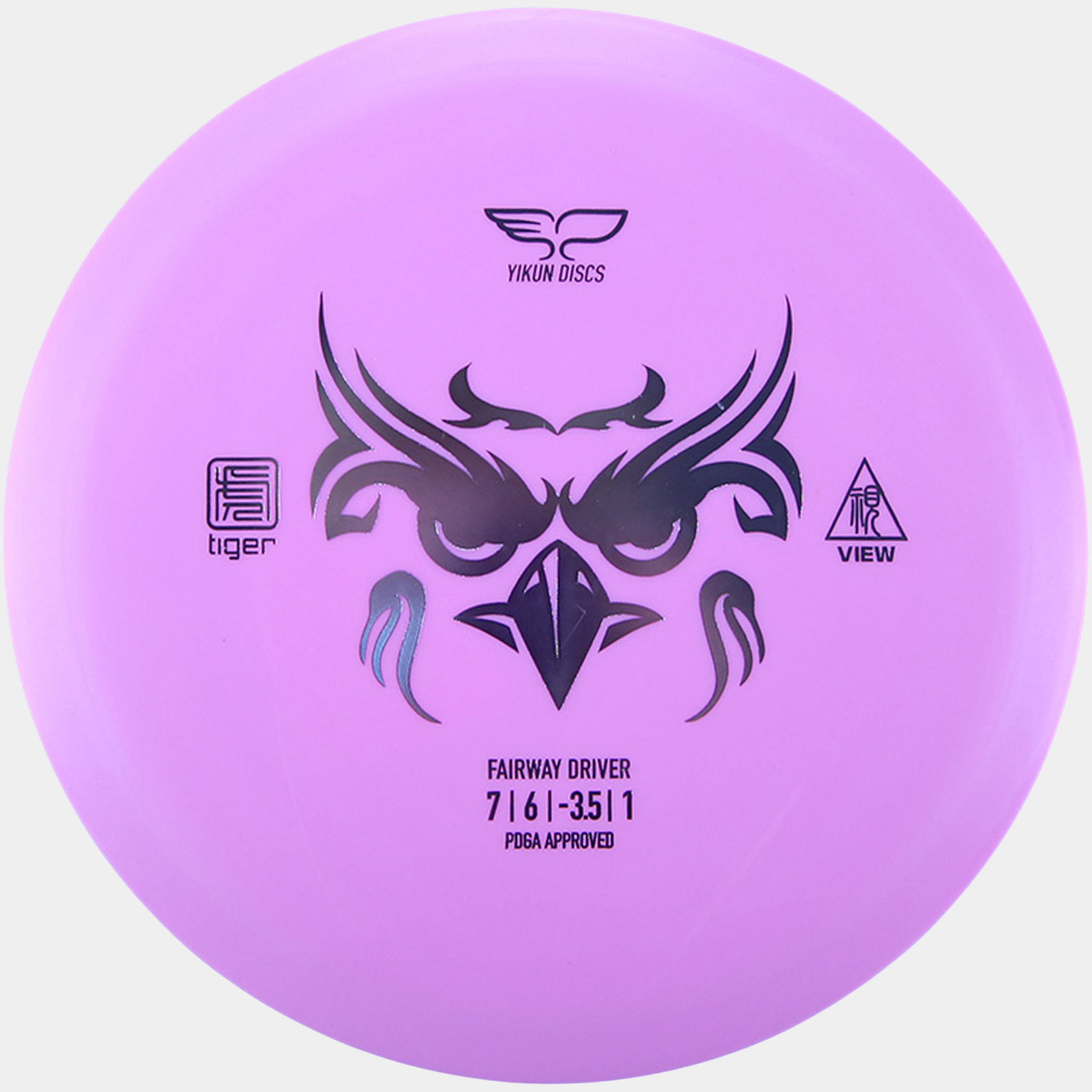 Tiger Line Driver View, 165-170g, driver discgolf - Driver