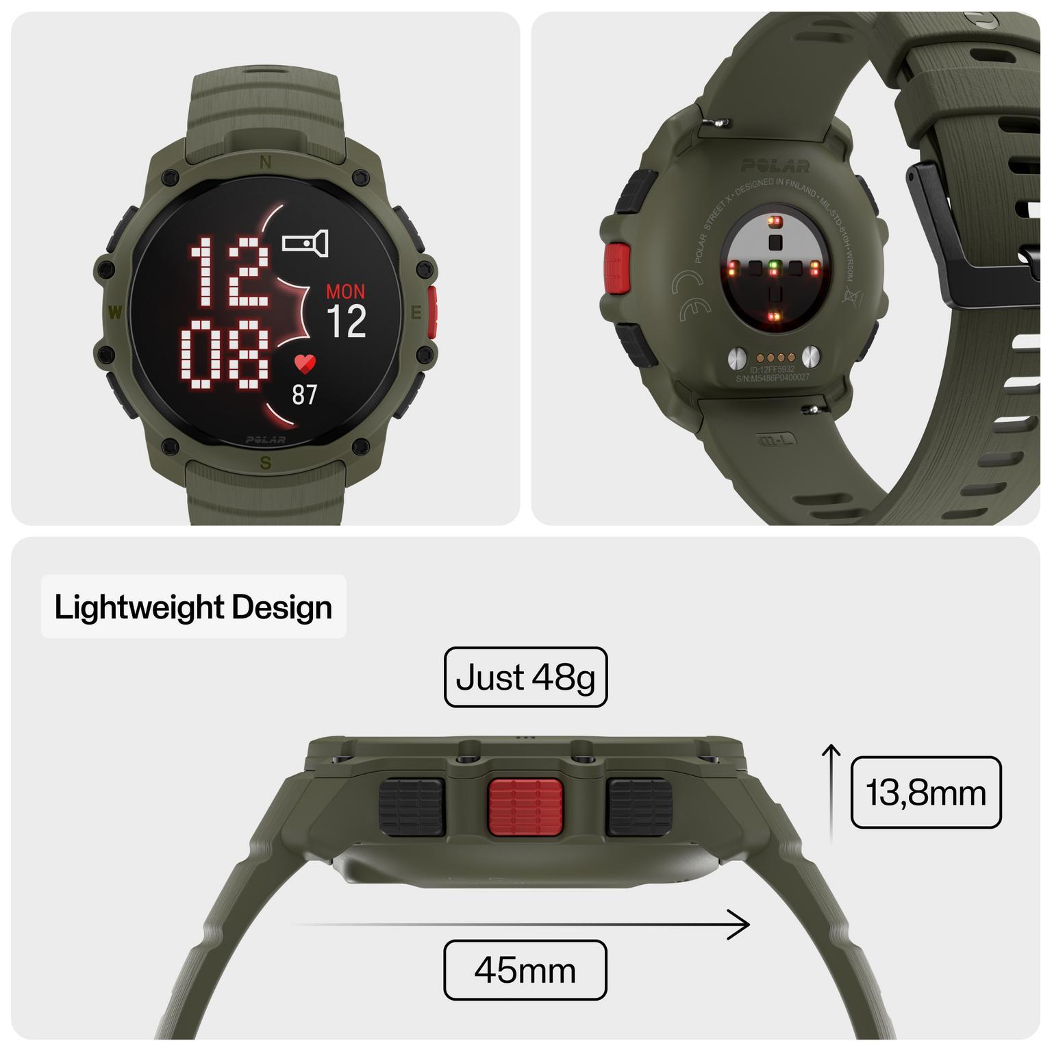 STREET X MULTISPORT WATCH S-L, sportklocka - full image 3