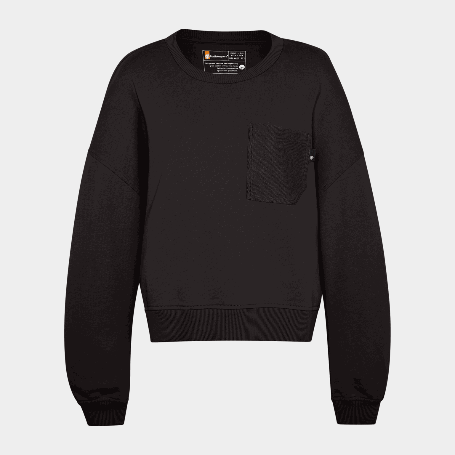 Mixed Textured Crew, tröja, dam - full image 1