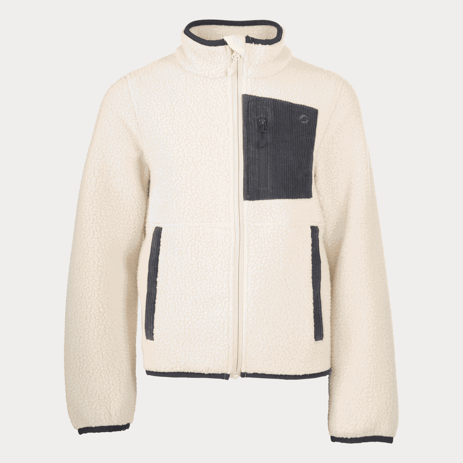 Abisko Sherpa cord jacket, fleecejacka, junior - full image 1
