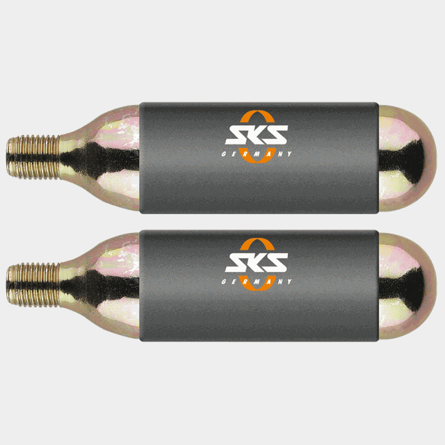 Trykkluftpatron AirGun Pump 2 stk.16 gr.gjenget, luftpatron till cykelpump - Cykelpump