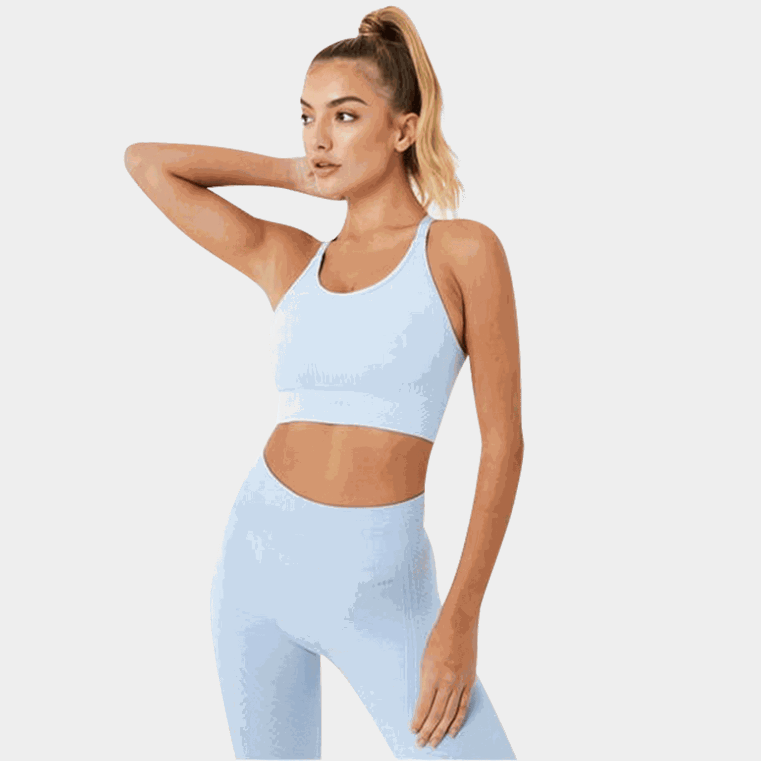 Seamless Adjustable Crop, sport-bh, dam - full image 1
