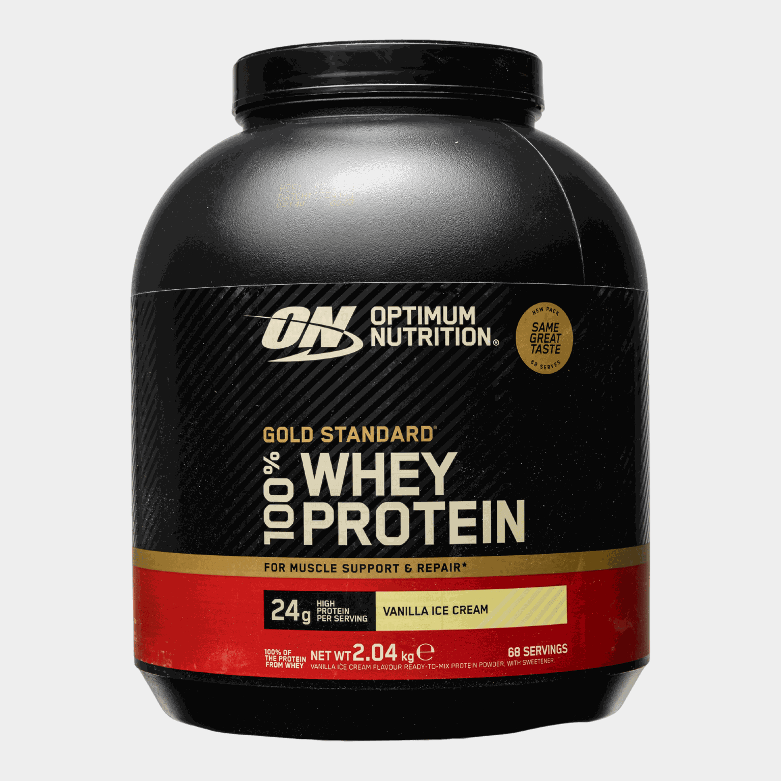 Gold Standard 100% Vanilla Ice Cream 2kg, proteinpulver - full image 1