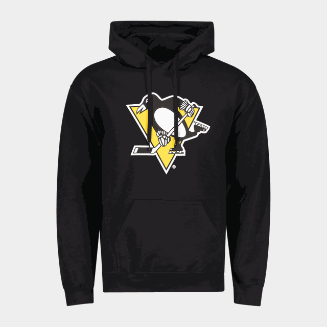 NHL Pittsburgh Penguins Logo Hoodie, huvtröja, unisex - NHL-Produkter