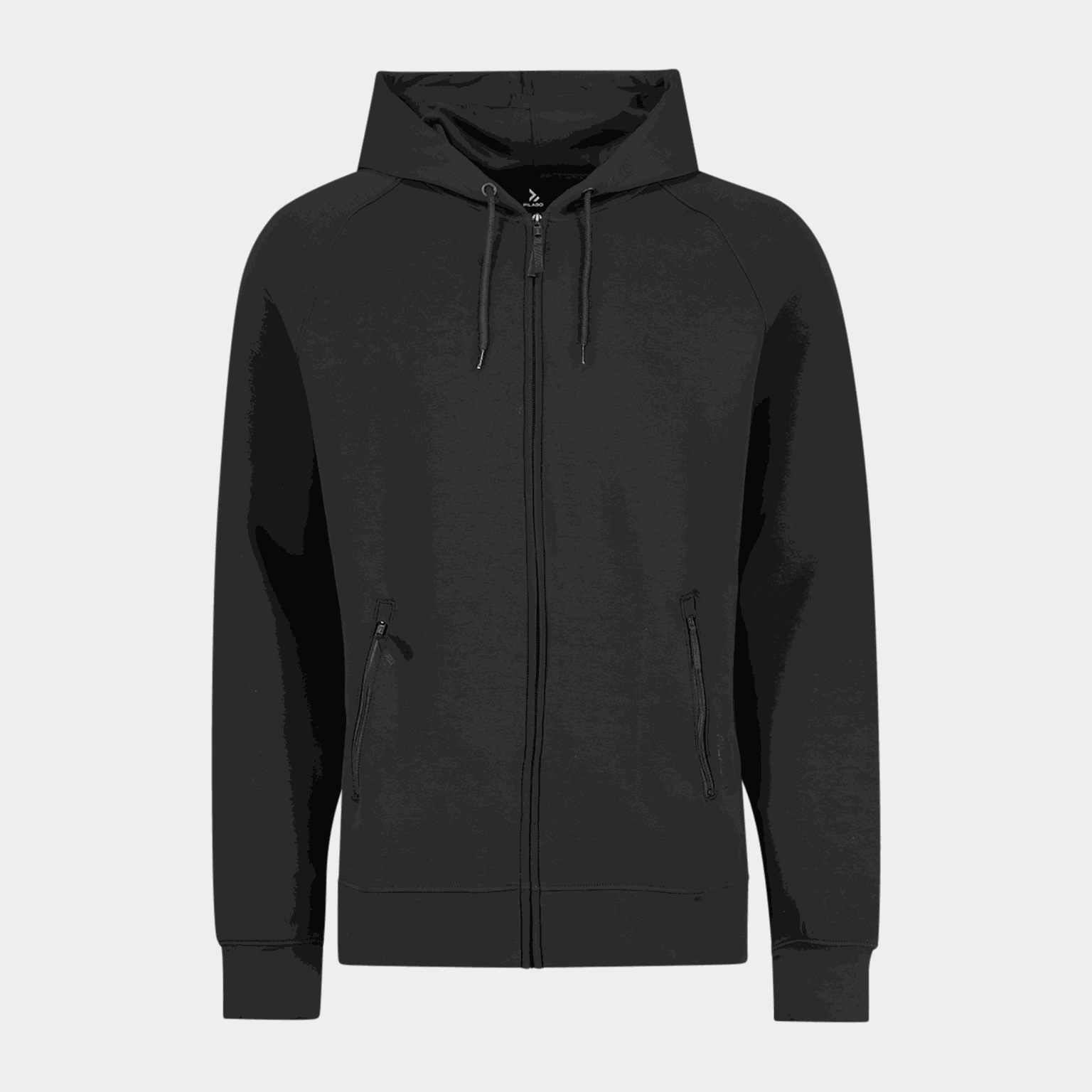 Cotton Tech Zip Hood - full image 1