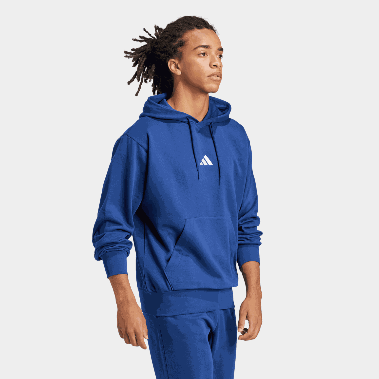 Essentials Feelcozy Fleece Hoodie, huvtröja, herr - full image 2