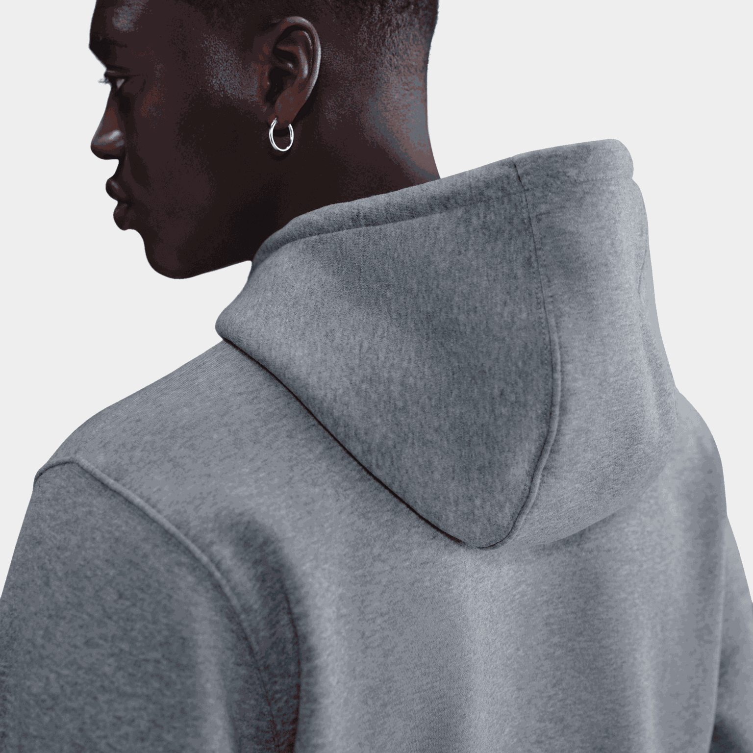 Club Pull-Over Fleece Hoodie, huvtröja, herr - full image 4