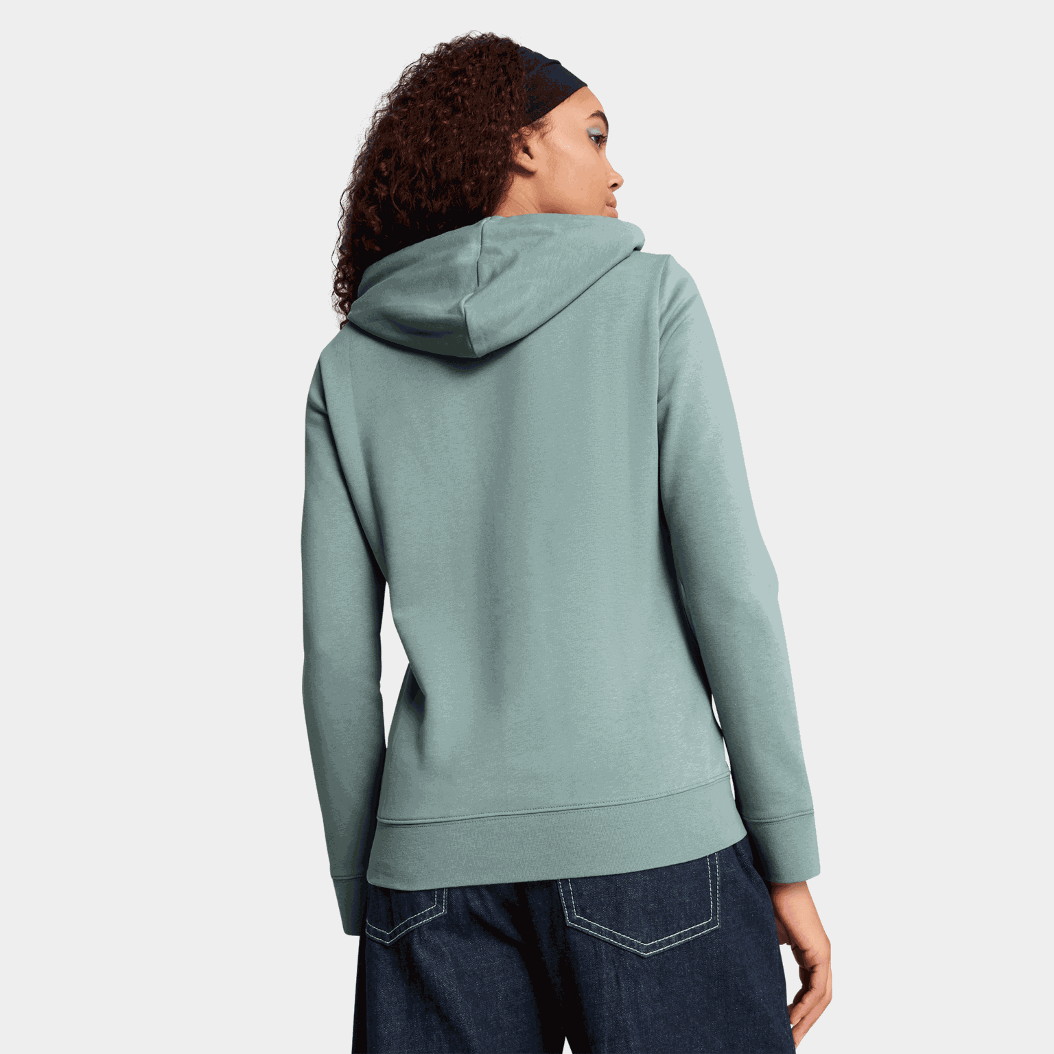 ESS Metallic Hoodie huvtröja, dam - full image 2