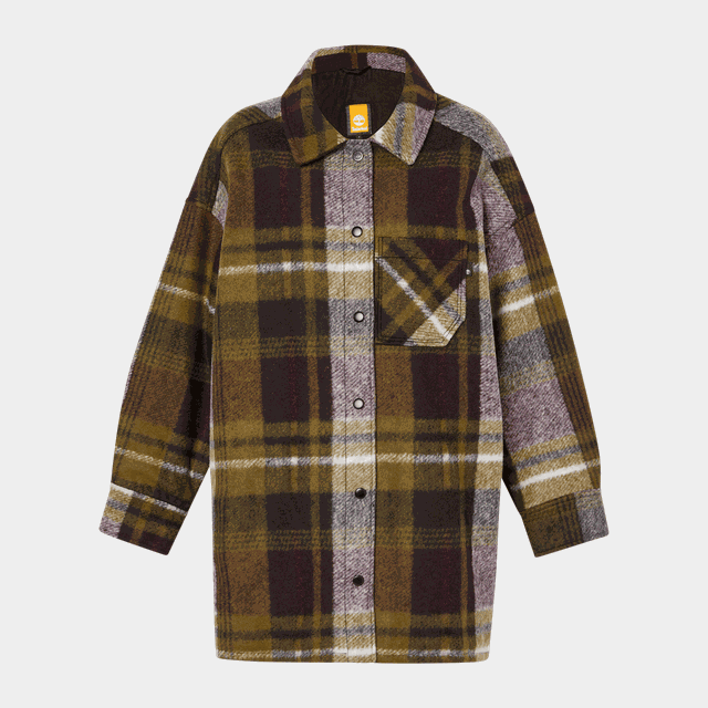 Wool Shirt Coat, skjortjacka, dam - Fritidsjackor