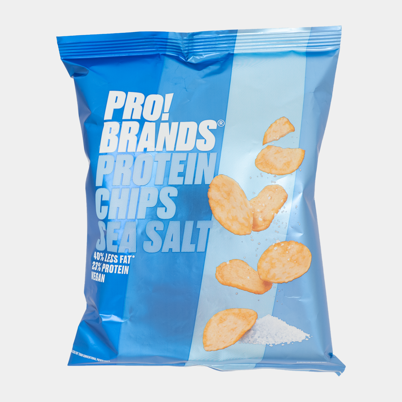 Pro Brands Protein Chips, potatischips - Kosttillskott - Sea salt | XXL
